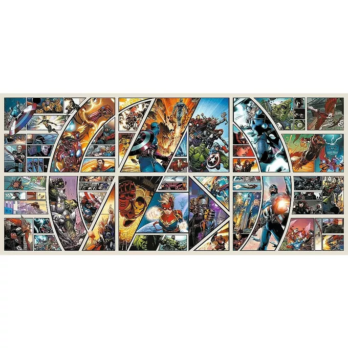 Trefl Puzzle 9000 elementów Marvel Across the Comic Universe