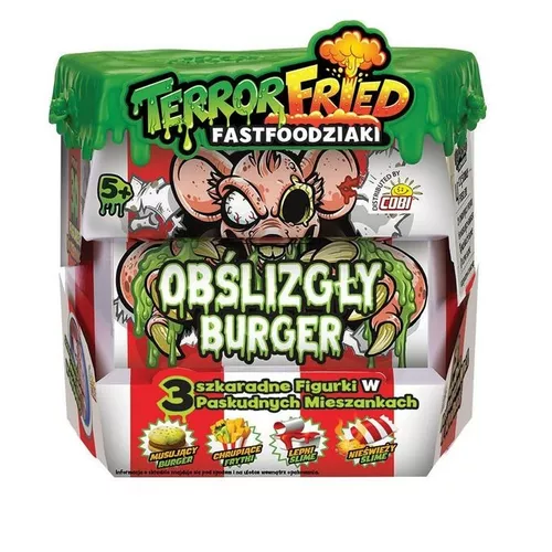 Cobi Zestaw figurek Terror Fried - Obślizgły burger