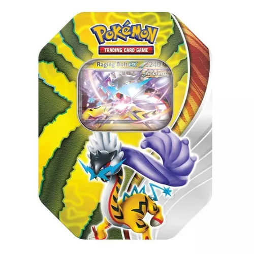 Pokemon TCG Karty Paradox Destinies Ex Tin Raging Bolt ex