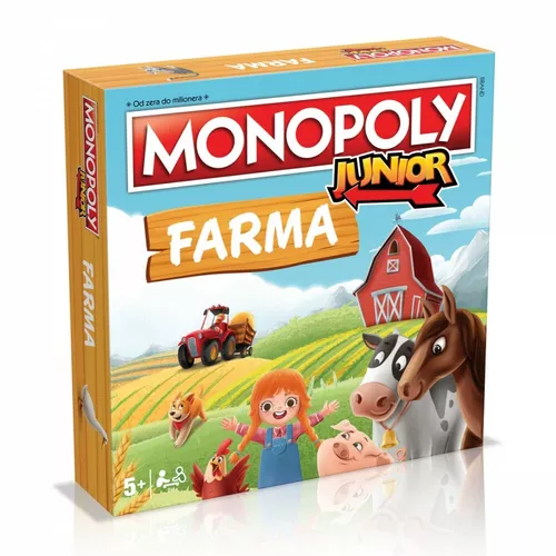 Winning Moves Gra Monopoly Junior Farma