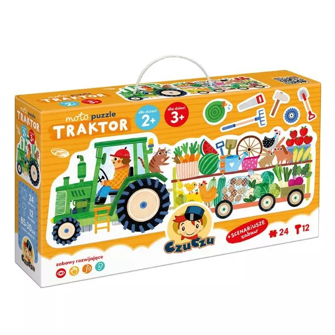 CzuCzu Moto puzzle - Traktor