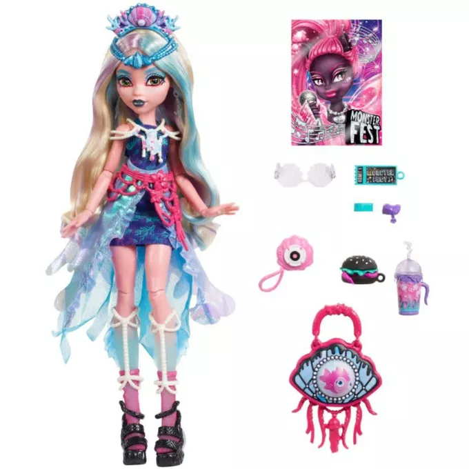 Mattel Lalka Monster High Monster Fest Lagoona Blue