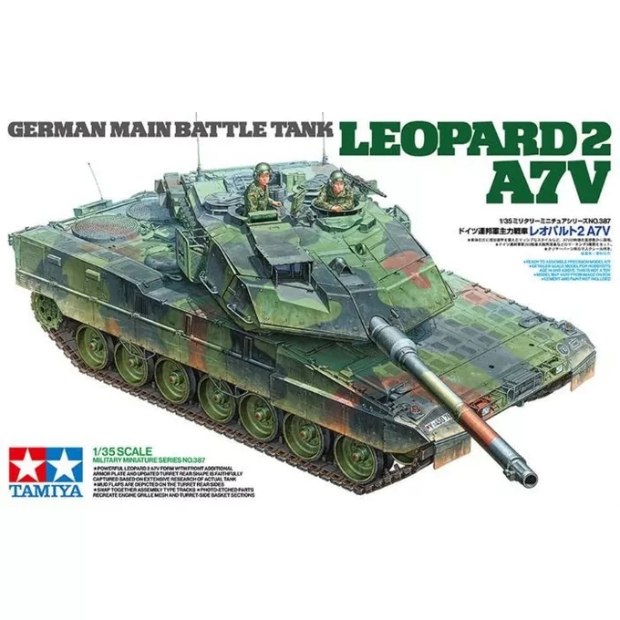 Tamiya Model plastikowy German Main Battle Tank Leopard 2 A7V