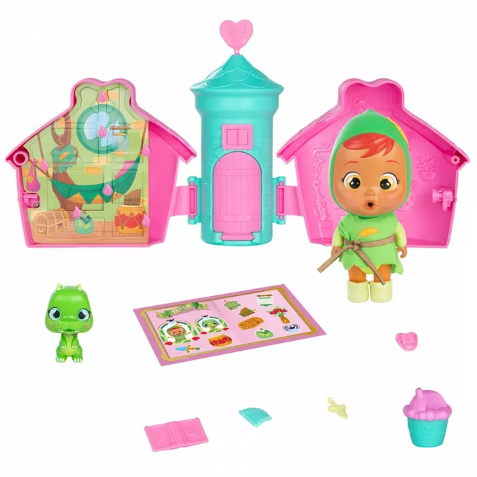 Tm Toys Lalka Cry Baby Magic Tears Storyland Zestaw Storyhouses