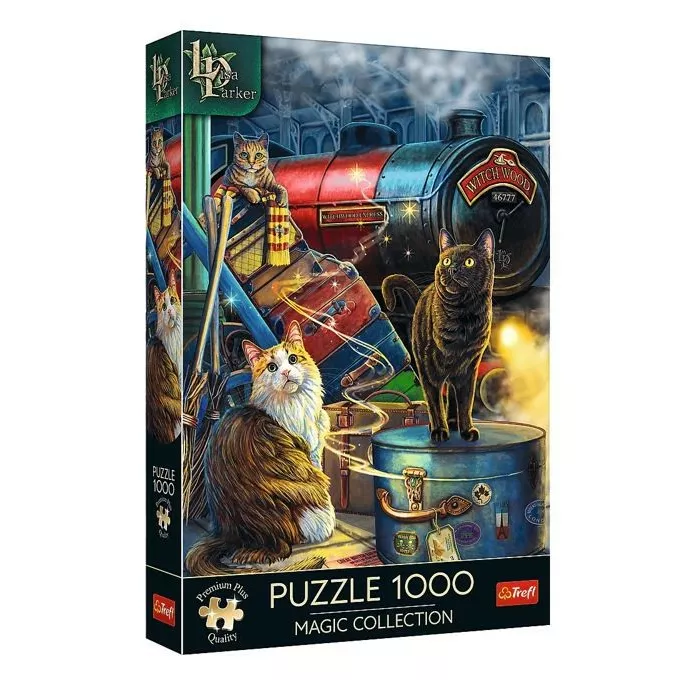 Trefl Puzzle 1000 elementów Premium Plus Quality Magic Collection: Ekspres czarownic