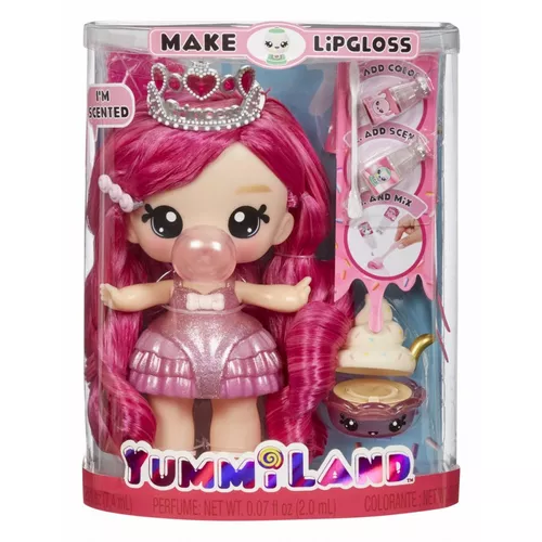 Mga Lalka Yummiland Large Lipgloss Pet, Bianca Bubble