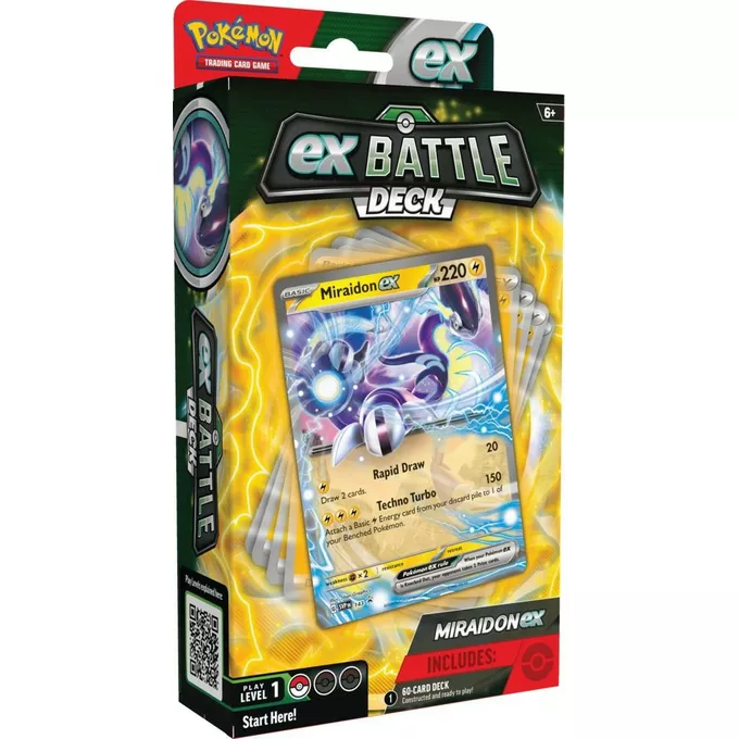 Pokemon TCG Karty Battle Deck Miraidon ex