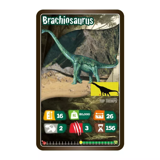 Winning Moves Gra Top Trumps Dinozaury