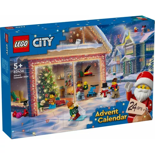 LEGO Klocki City 60436 Kalendarz adwentowy City