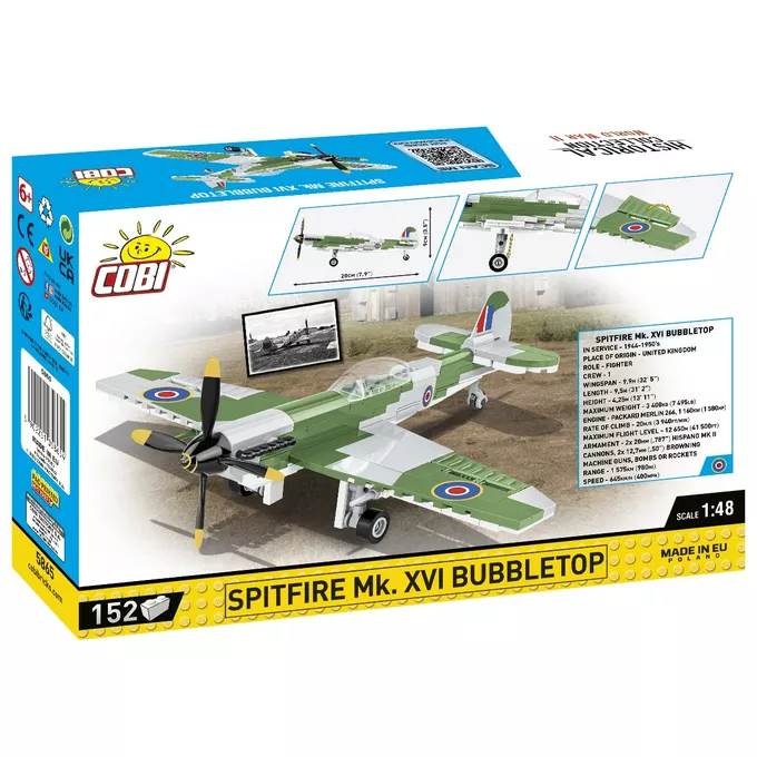 Cobi Klocki Klocki Spitfire Mk. XVI Bubbletop