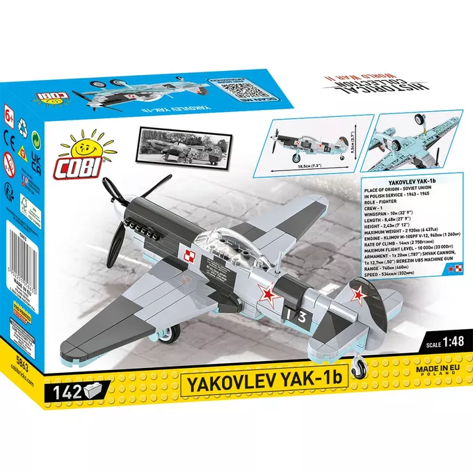 Cobi Klocki Klocki Yakovlev Yak-1b