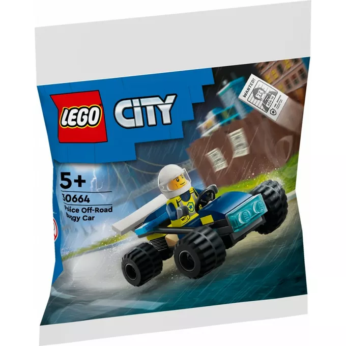 LEGO Klocki City 30664 Policyjny łazik terenowy