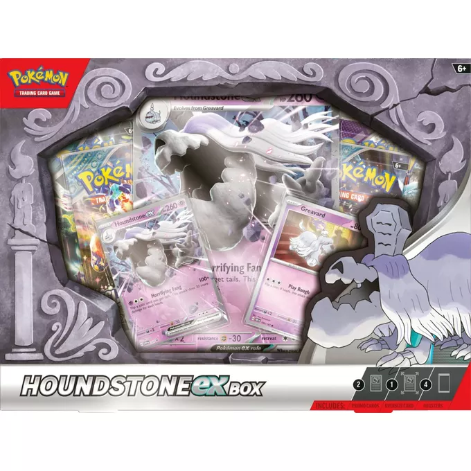 Pokemon TCG Karty Houndstone Ex Box