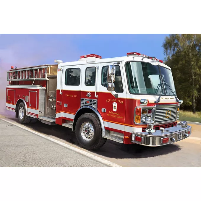 Trumpeter Model plastikowy American LaFrance Eagle Fire Pumper