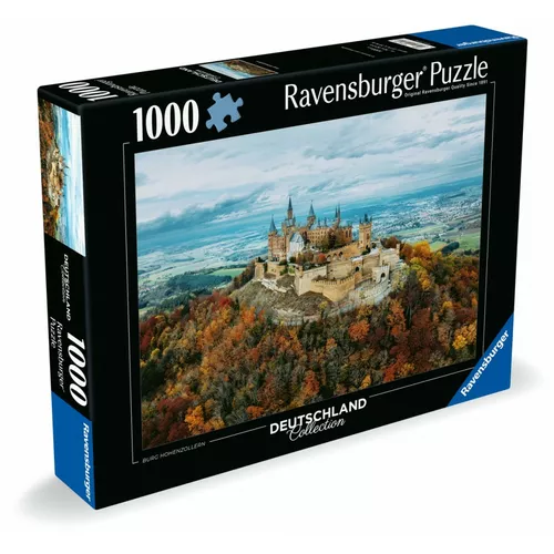 Ravensburger Polska Puzzle 1000 elementów Zamek Hohenzollernów Niemcy