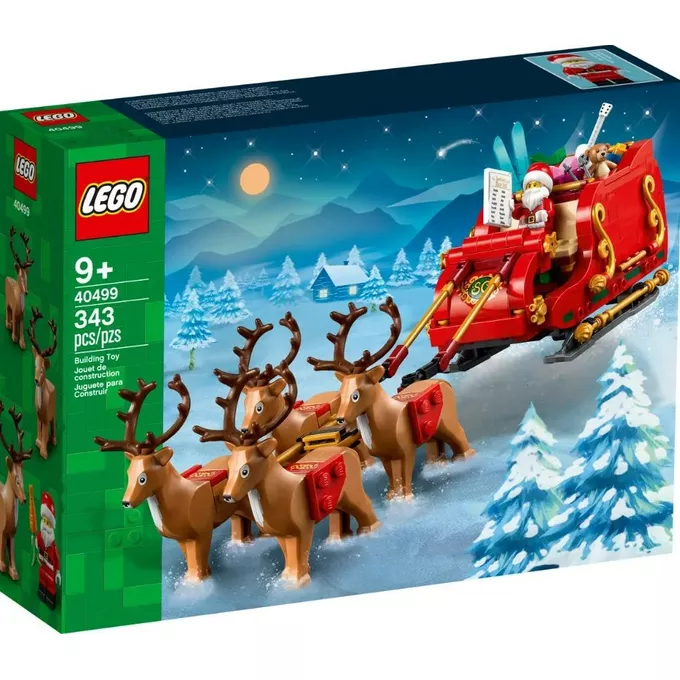 LEGO Klocki 40499 Sanie Świętego Mikołaja