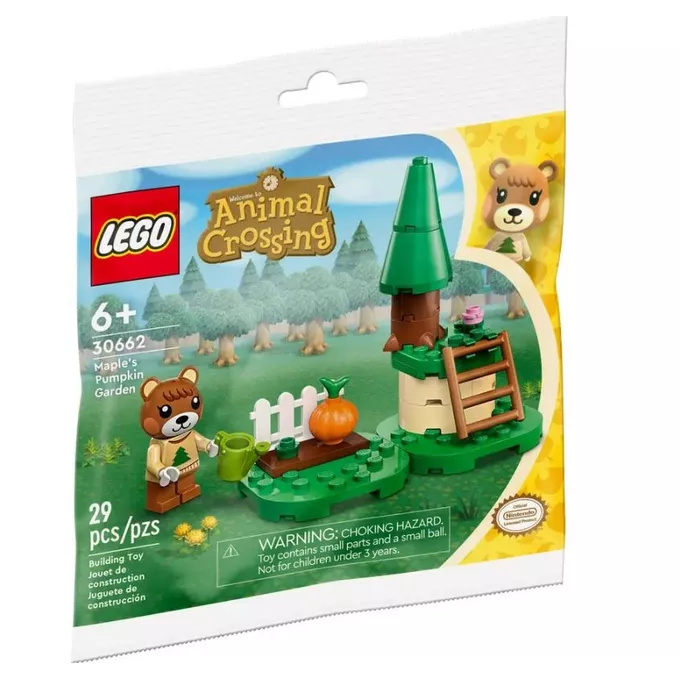 LEGO Klocki Animal Crossing 30662 Dyniowy ogród Maple