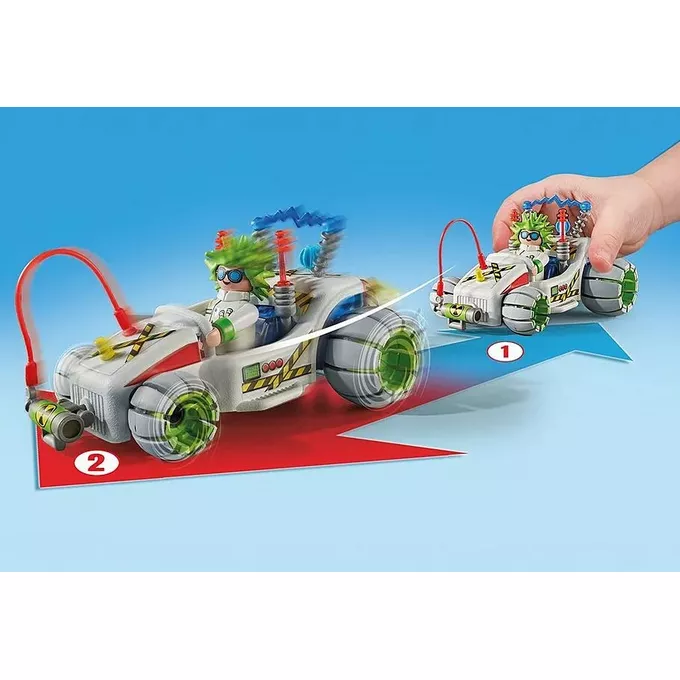 Playmobil Zestaw z figurkami Funstars 71633 Racing: Profesor