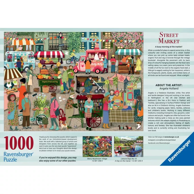 Ravensburger Polska Puzzle 1000 elementów Jarmark