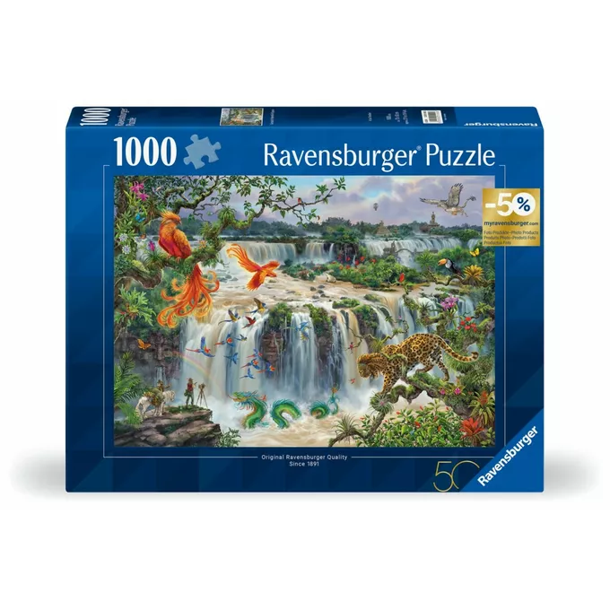 Ravensburger Polska Puzzle 1000 elementów Wodospad Iguazu