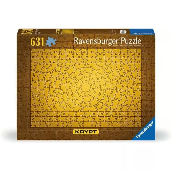 Ravensburger Polska Puzzle 631 elementów Krypt Złote