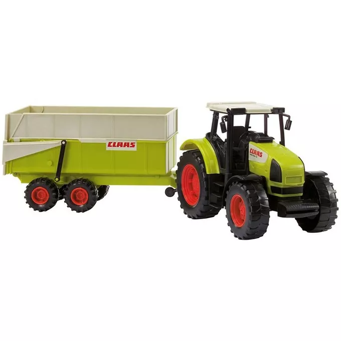 Dickie Traktor Claas Ares z przyczepą