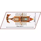 Cobi Klocki Klocki Imperium Romanum - Okręt wojenny 1810 klocków