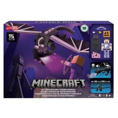 Mattel Zestaw figurek Minecraft Smok Kresu 15 rocznica