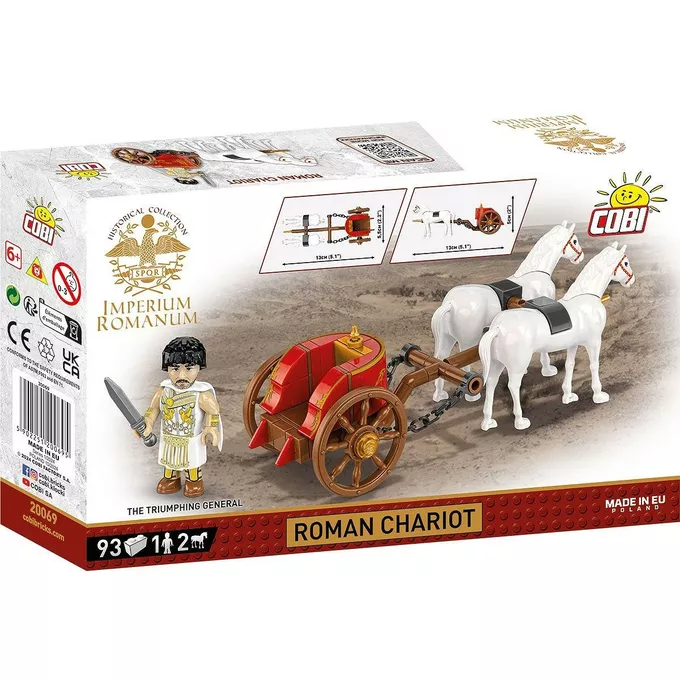 Cobi Klocki Klocki Imperium Romanum - Rydwan 93 klocki