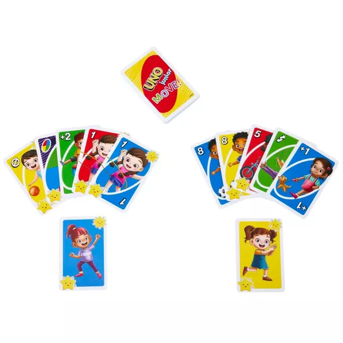 Mattel Karty Uno Gra Junior Move