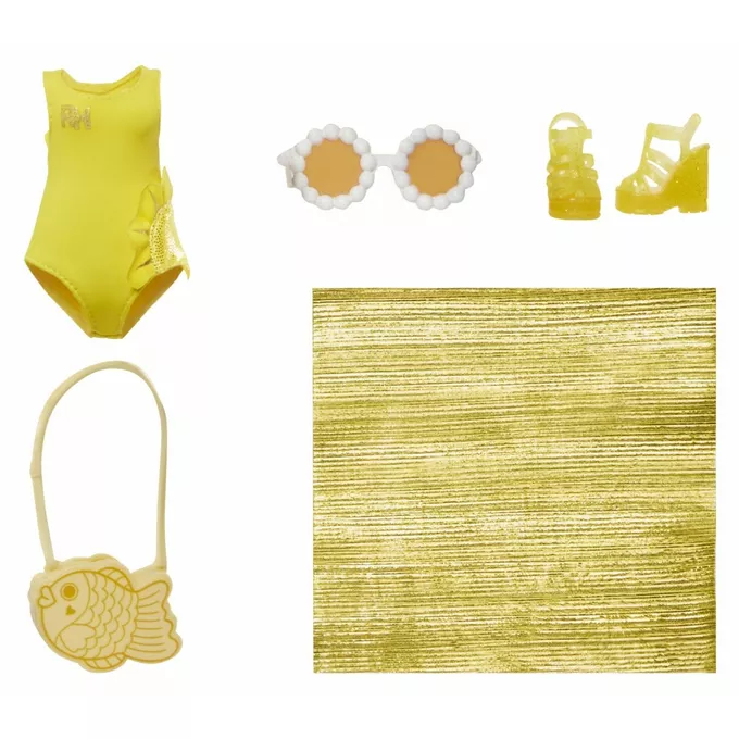 Mga Lalka Rainbow High Swim Style Sunny Yellow