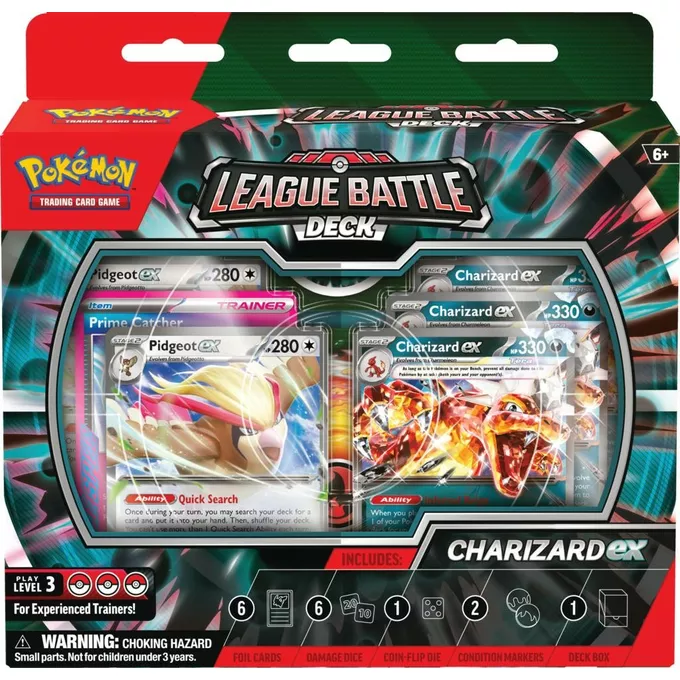 Pokemon TCG Karty League Battle Deck Charizard ex