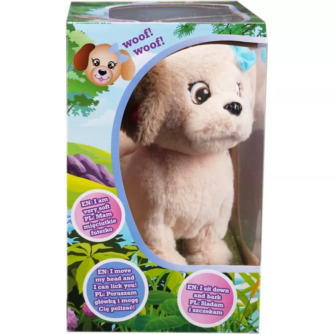 Tm Toys Maskotka interaktywna Puppy Luv Piesek Labrador Meggy