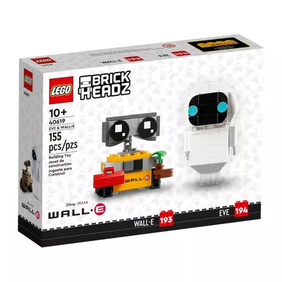 LEGO Klocki BrickHeadz 40619 EWA i WALL-E