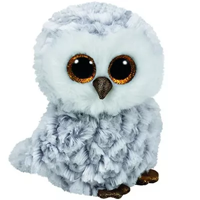 Meteor Maskotka TY Beanie Boos Owlette - biała sowa, 15 cm