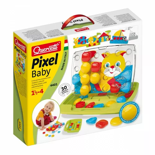 Quercetti Mozaika Pixel Baby Basic 30 elementów