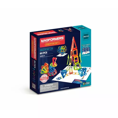 Magformers Klocki magnetyczne Creator 60 elementów