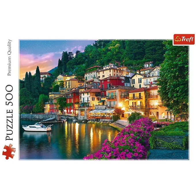 Trefl Puzzle 500 elementów Jezioro Como, Włochy