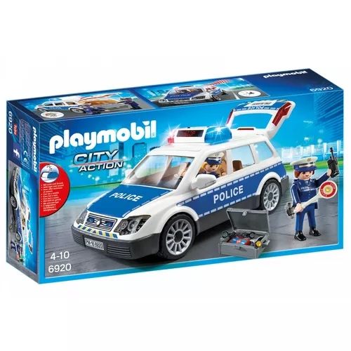 Playmobil Zestaw z figurkami City Action 6920 Radiowóz policyjny