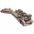 Tamiya Model plastikowy FAMO with Tank Transporter