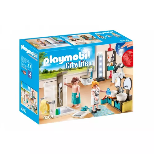 Playmobil Zestaw z figurkami City Life 9268 Łazienka