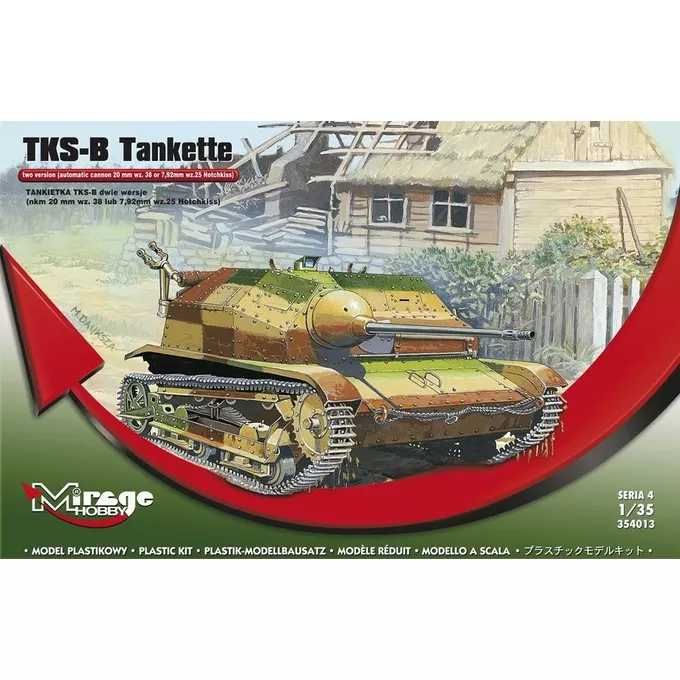 Model plastikowy Tankietka TKS-B