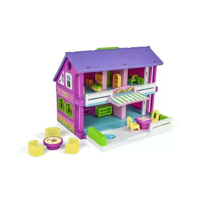 Wader Domek dla lalek 37 cm Play House pudełko