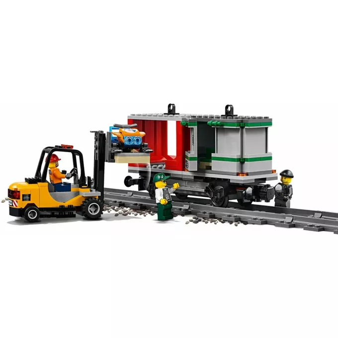 LEGO Klocki City 60198 Pociąg towarowy