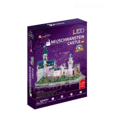 Cubic Fun Puzzle 3D Neuschwanstein Castle