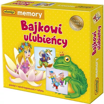 Adamigo Gra Memory Bajkowi ulubieńcy