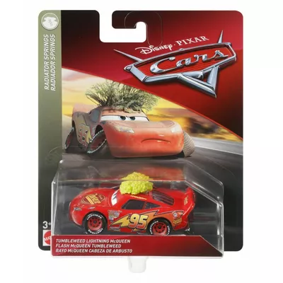 Mattel Samochodzik Auta Tumbleweed Lightning Mcqueen