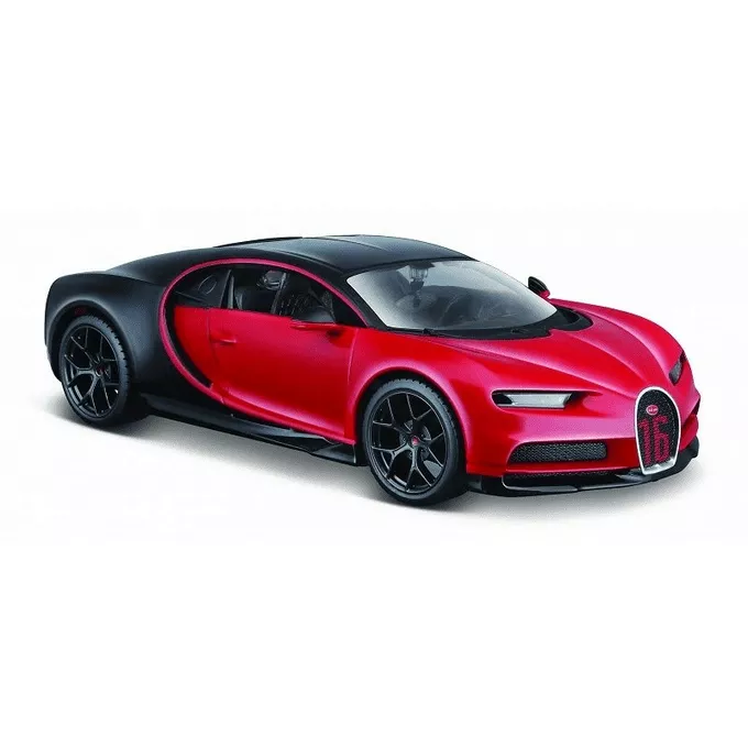 Maisto Model kompozytowy Bugatti Chiron sport czarno-czerwony