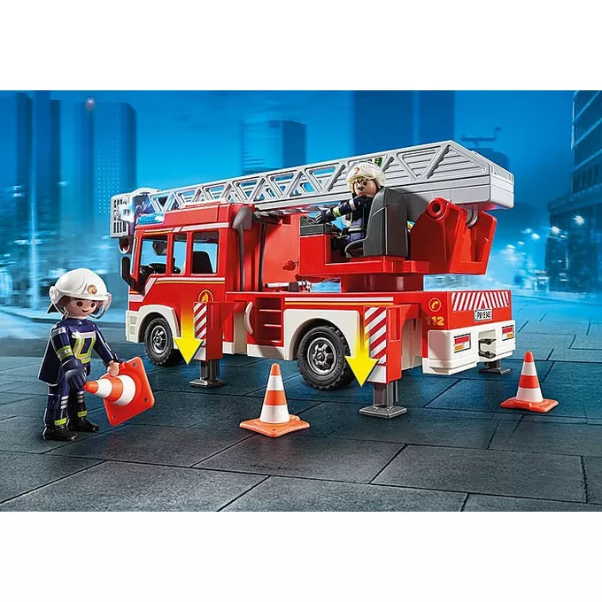 Playmobil Zestaw z figurkami City Action 9463 Samochód strażacki z drabiną