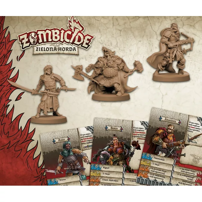 Portal Games Gra Zombicide Zielona Horda